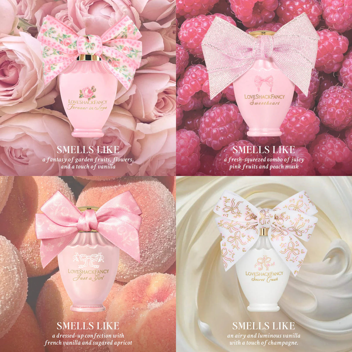 LoveShackFancy Mini Deluxe Layering Perfume Gift Set