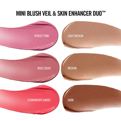 MAKEUP BY MARIO Mini Blush Veil & Skin Enhancer Duo