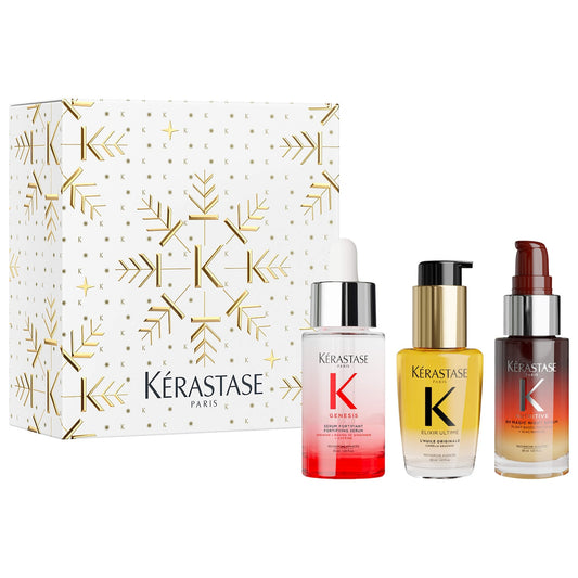 Kérastase  Mini Genesis, Elixir Ultime & 8H Magic Bestsellers Hair Gift Set
