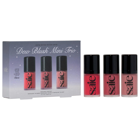 Saie  Mini Dew Blush™ Trio Gift Set