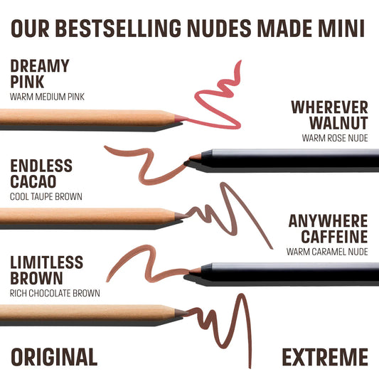 MAKE UP FOR EVER  Mini Artist Color Pencil Original & Extreme Long-lasting Lip Liner Set