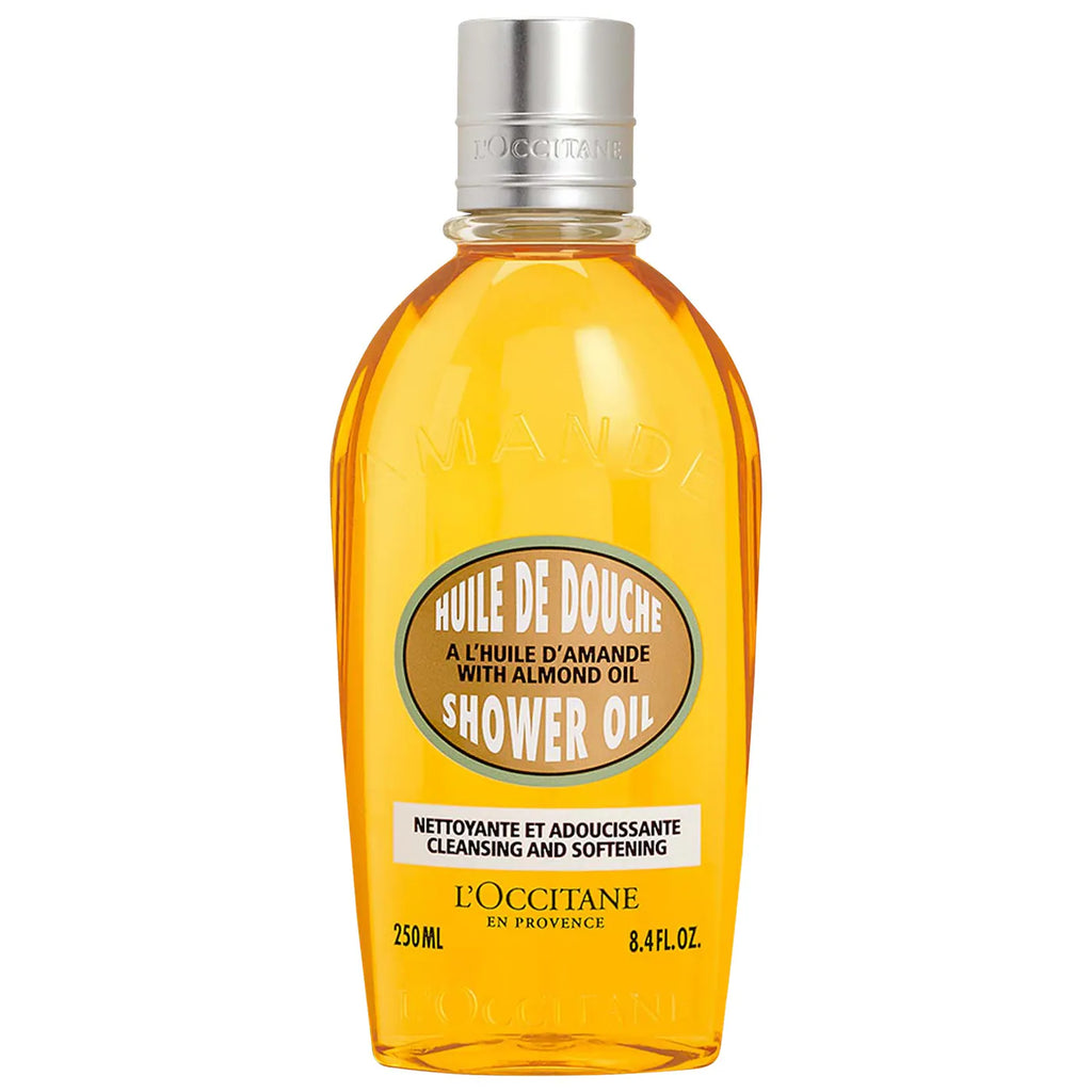 L'Occitane Cleansing And Softening Refillable Shower Oil With Almond Oil