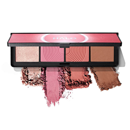 Smashbox Halo Sculpt + Glow Contour, Blush + Highlighter Palette