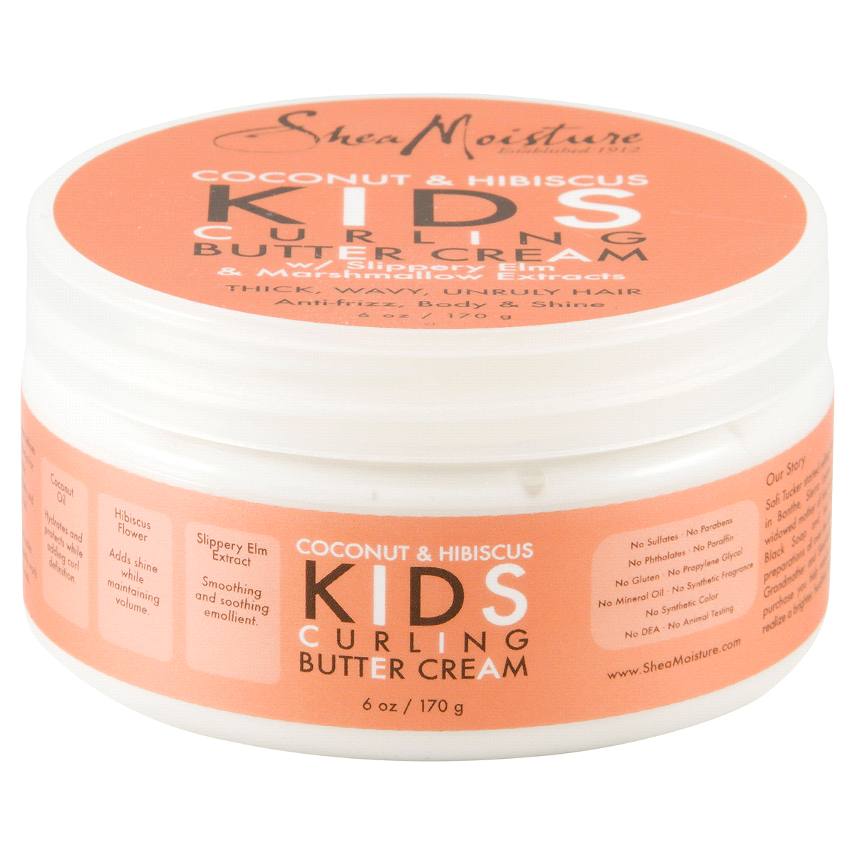 Sheamoisture Coconut & Hibiscus Kids Curling Butter Cream - 170g