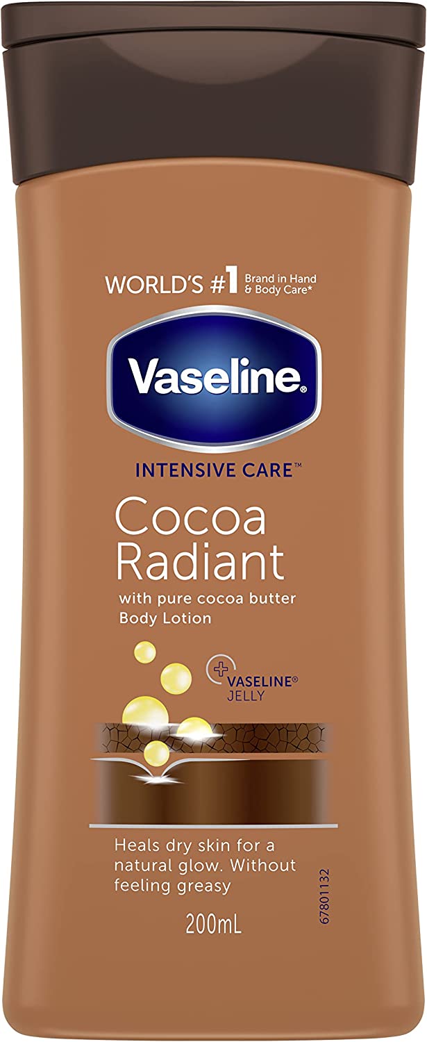 Vaseline Intensive Care Cocoa Radiant Body Lotion 200ml