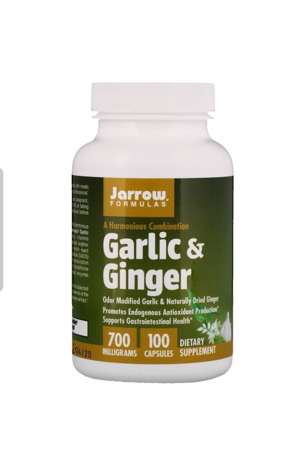Garlic & Ginger, 700 mg, 100 Capsules