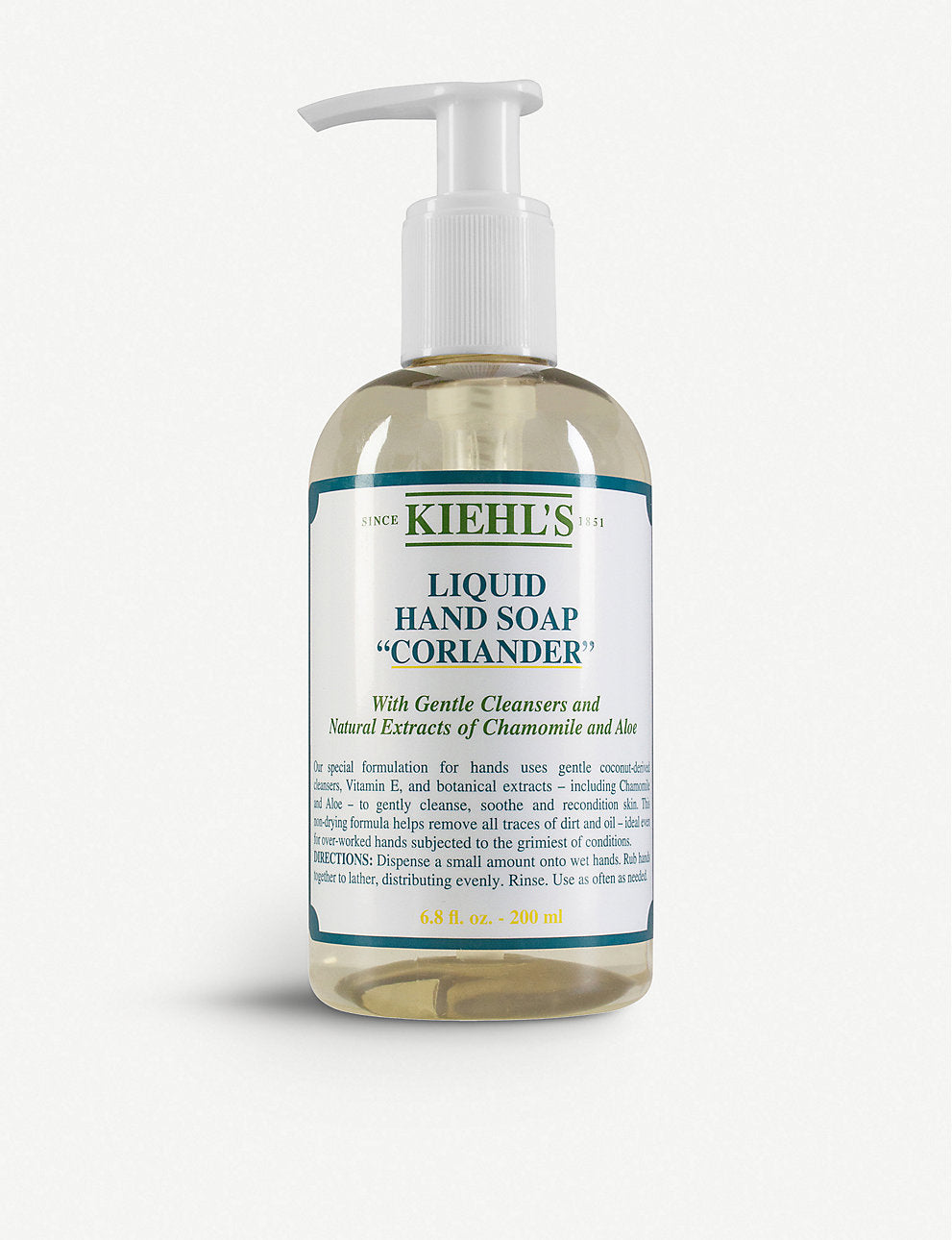 Coriander hand cleanser pump 250ml