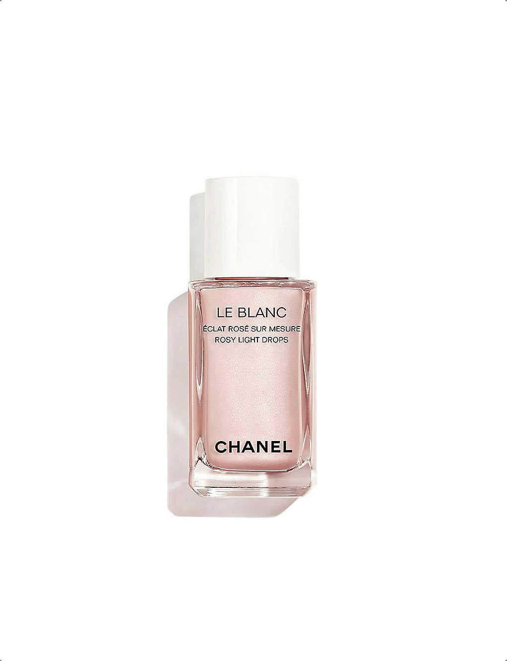 Chanel Healthy Glow Highlighting Fluid v. Rosy Light Drops 