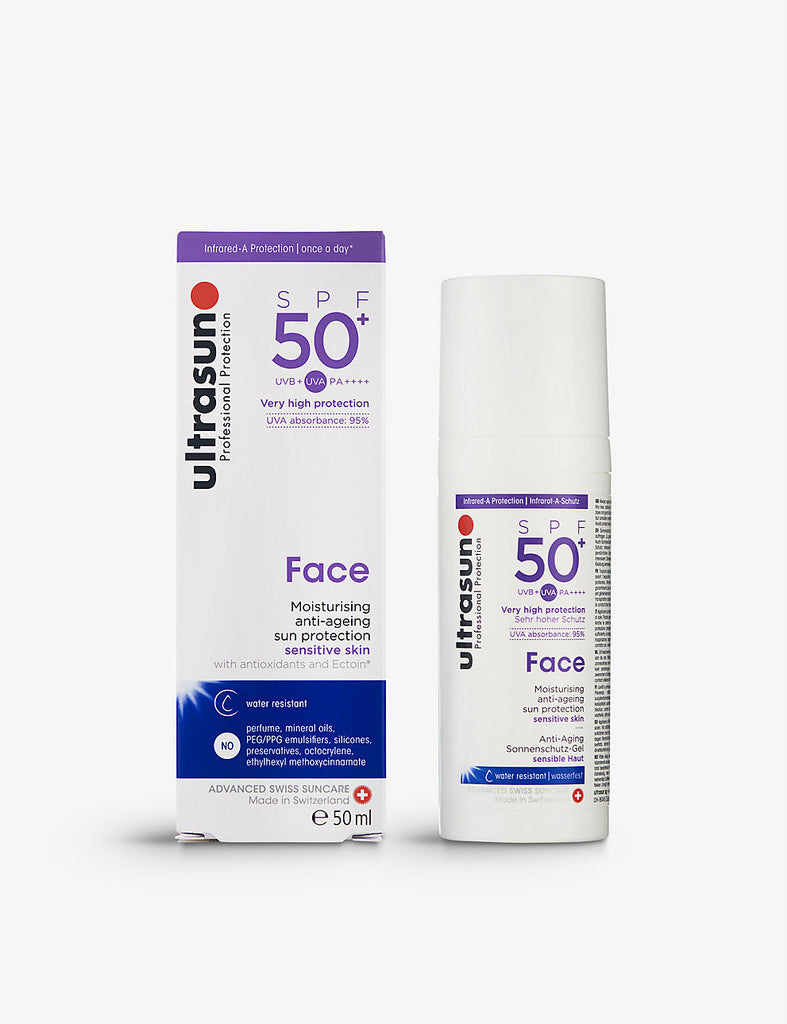 Face SPF50+ water-resistant sun protection 50ml