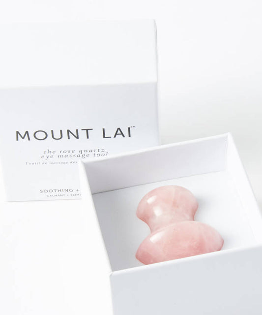 THE ROSE QUARTZ EYE MASSAGE TOOL