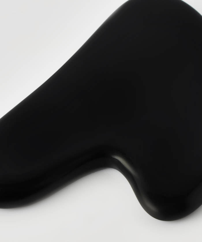 MOUNT LAI BLACK OBSIDIAN GUA SHA