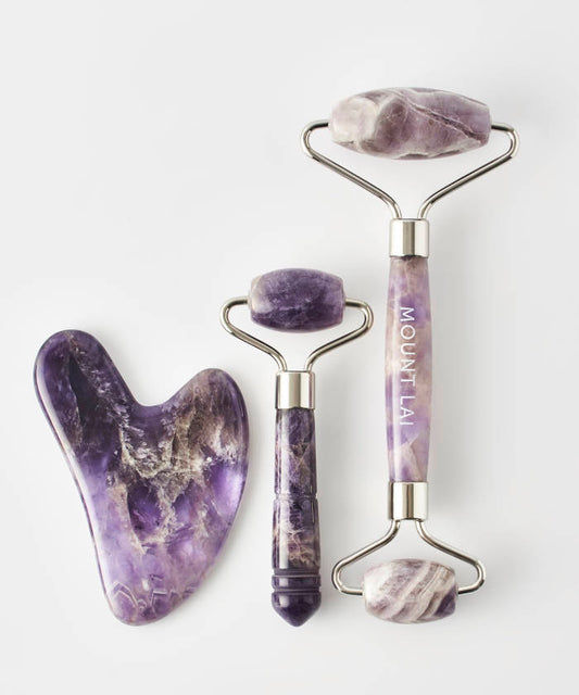 AMETHYST TRIO CALMING FACIAL SET