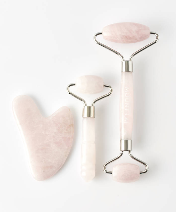 ROSE QUARTZ TRIO SOOTHING FACIAL SET