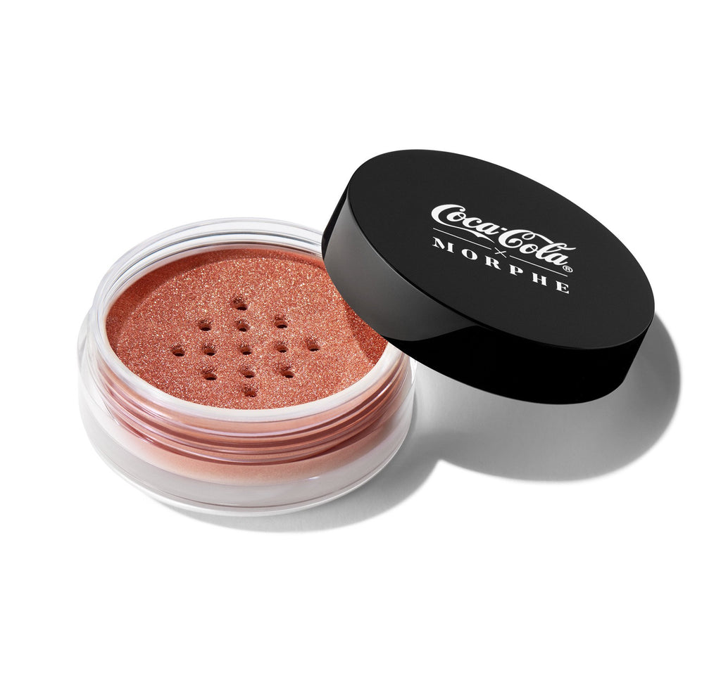 Morphe x Coca-Cola Glowing Places Loose Highlighter - Serve Sparkling
