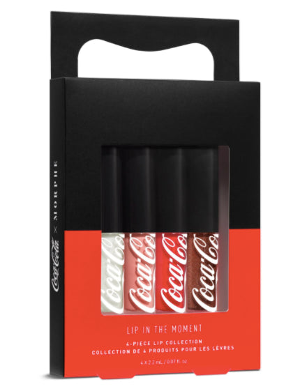 Morphe x Coca-Cola Lip In The Moment 4-piece lip collection