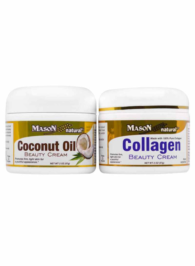 Coconut Oil Beauty Cream + Collagen Beauty Cream