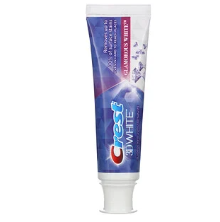 Crest, 3D White, Fluoride Anticavity Toothpaste, Glamorous White, 4.1 oz (116 g)