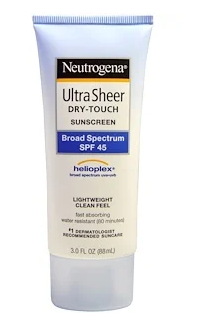 Neutrogena, Ultra Sheer Dry-Touch Suncreen, SPF 45, 3.0 fl oz (88 mL)