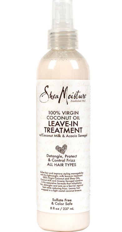 SHEA MOISTURE 100% VIRGIN COCONUT OIL DAILY HYDRATION LEAVE-IN TREATMENT 237ml