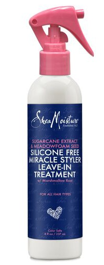 SUGARCANE EXTRACT & MEADOWFOAM SEED SILICONE FREE MIRACLE STYLER LEAVE-IN TREATMENT 237ml