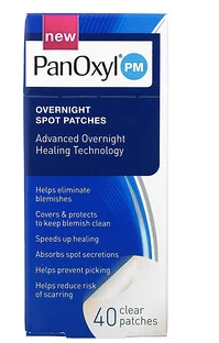 PanOxyl, Overnight Spot Patches, 40 Clear Patches