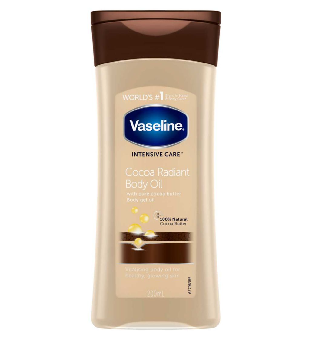 Vaseline Intensive Care Cocoa Radiant Body Oil 200 ml