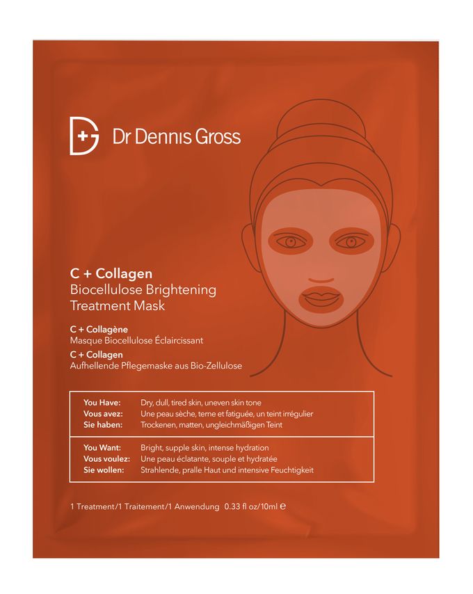 C+Collagen Biocellulose Brightening Treatment Mask 1 mask
