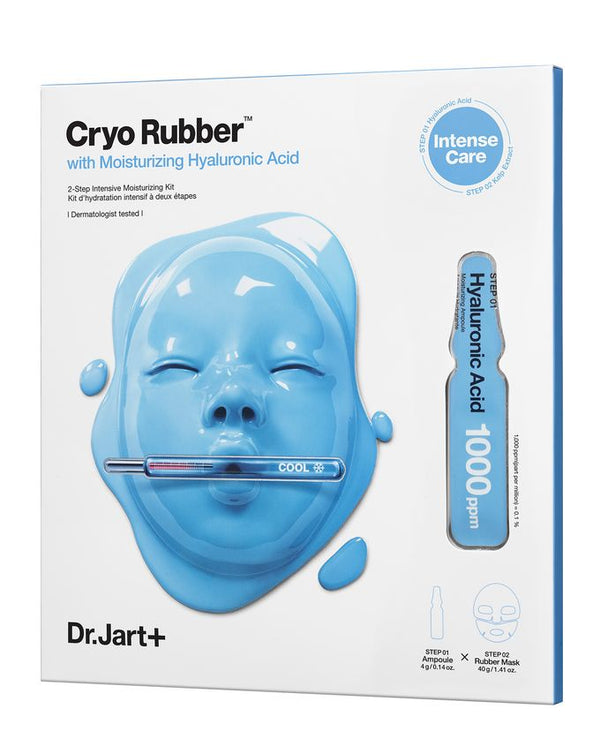 Cryo Rubber with Moisturising Hyaluronic Acid ( 1 mask )