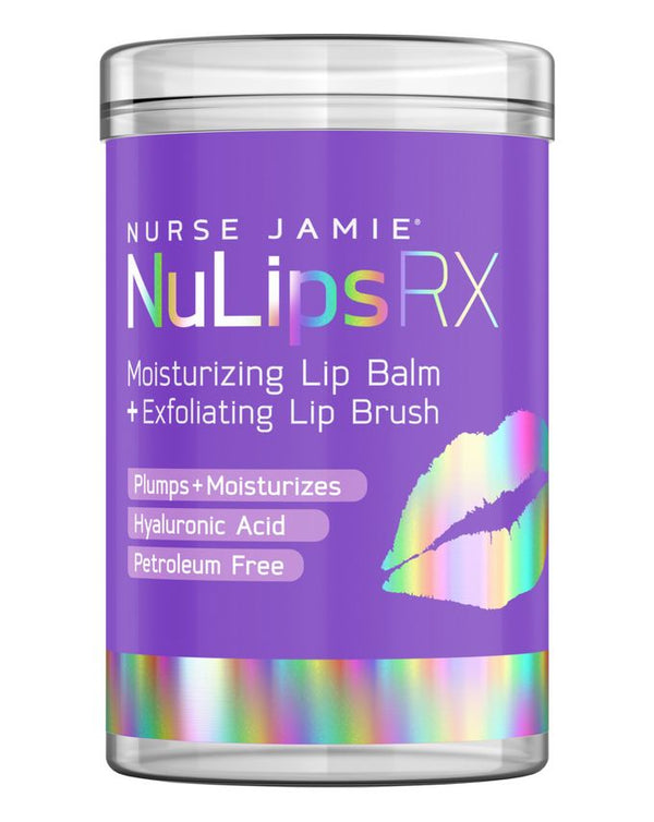 NuLips RX Moisturising Lip Balm + Exfoliating Lip Brush( 12ml )