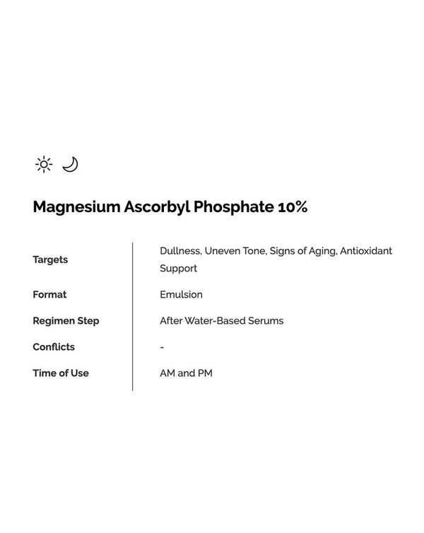 Magnesium Ascorbyl Phosphate Solution 10% 30ml