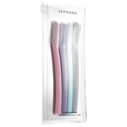 Sephora 4 Piece Facial Razor Set