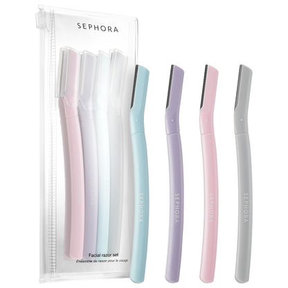 Sephora 4 Piece Facial Razor Set